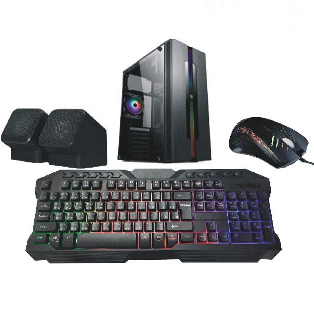 gabinete-kit-azza-fortaleza-gamer-cfuente-350w--mouse-teclado-y-parlantes